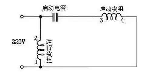單相電機(jī)啟動(dòng)與停止接線圖大全,220v單相電機(jī)正確接線方法